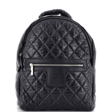 Chanel Coco Cocoon Backpack Quilted Nylon Large