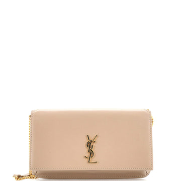 Saint Laurent Classic Monogram Phone Holder Shoulder Bag Leather