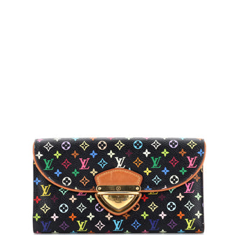 Louis Vuitton, Bags, Louis Vuitton Eugenie Wallet Monogram Multicolor  Black Multicolor