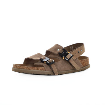 Christian Dior x Birkenstock Men's Milano Sandals Felt and Nubuck