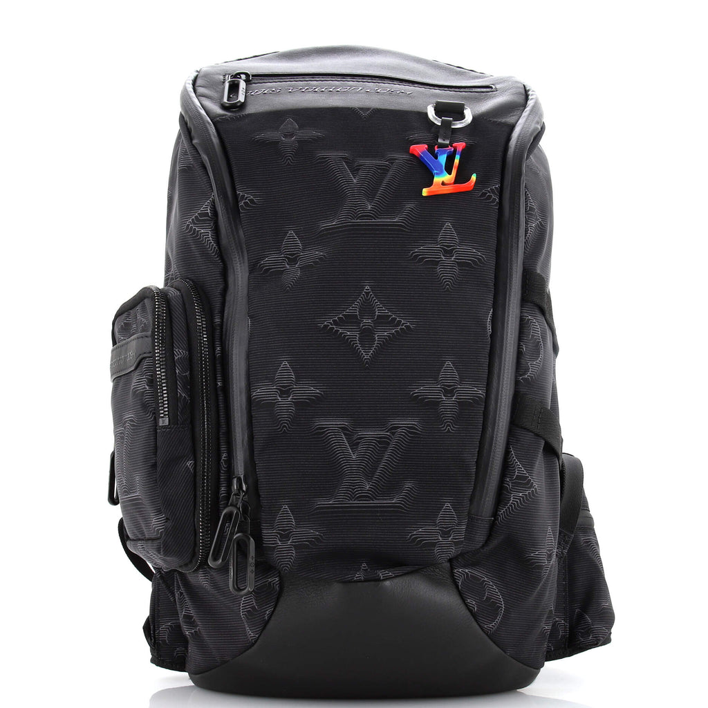 Louis Vuitton Drawstring Backpack Limited Edition 2054 Monogram