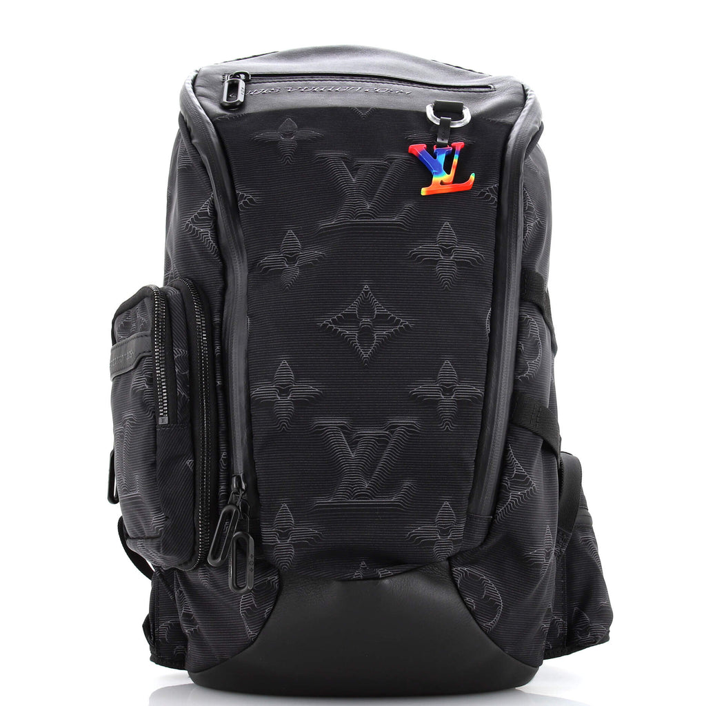 louis vuitton 2054 mountain backpack Louis Vuitton Mountain Backpack Limited Edition 2054 Monogram Textile 240245