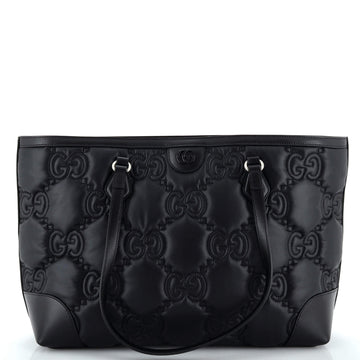 Gucci Ophidia Open Tote GG Matelasse Leather Medium