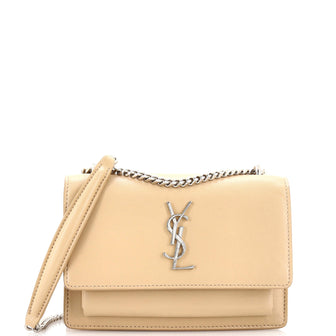 Saint Laurent Sunset Chain Wallet Leather