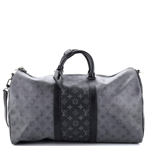 Bags Briefcases Louis Vuitton LV Keepall Eclipse Reverse