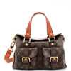 LOUIS VUITTON Monogram Manhattan NM Black 260457