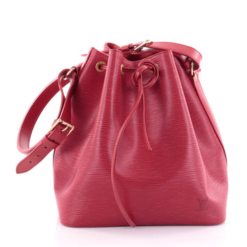 Louis Vuitton Petit Noe Handbag Epi Leather Red 2403304