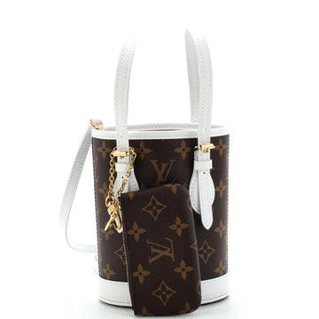 Louis Vuitton Bucket Bag LV Match Monogram Canvas Nano
