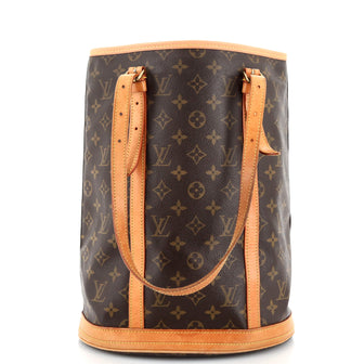 Louis Vuitton Bucket Bag Monogram Canvas GM Brown 2403651
