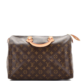 Louis Vuitton Speedy Handbag Monogram Canvas 35