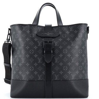 Louis Vuitton Saumur Tote Monogram Eclipse Canvas