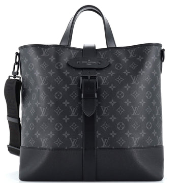 Louis Vuitton Saumur Tote Monogram Eclipse Canvas