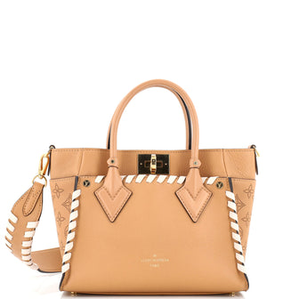 Louis Vuitton On My Side Tote Braided Mahina Leather PM