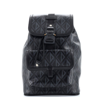 Christian Dior Hit the Road Sling Bag CD Diamond Coated Canvas Small