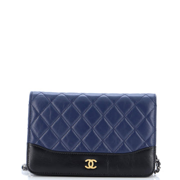 Chanel Gabrielle Wallet on Chain Quilted Aged Calfskin