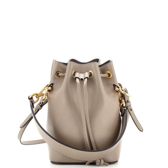Fendi Mon Tresor Bucket Bag Leather Mini