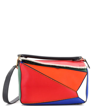Loewe Patchwork Puzzle Bag Leather Medium