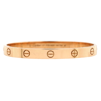 Cartier Love Bracelet 18K Rose Gold