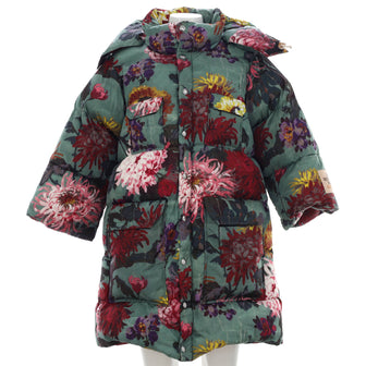 Gucci x The North Face Puffer Jacket Quilted Printed Polyamide with Down