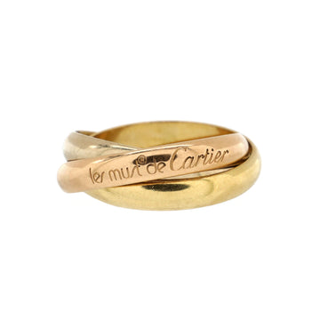 Cartier Les Must de Cartier Trinity Ring 18K Tricolor Gold