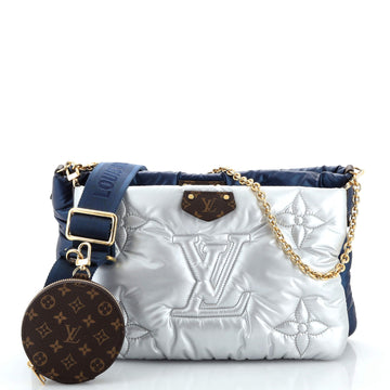 Louis Vuitton Maxi Multi Pochette Accessoires Monogram Quilted Econyl Nylon