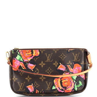 Louis Vuitton Pochette Accessoires Limited Edition Monogram Roses