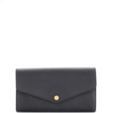 Louis Vuitton Sarah Wallet NM Monogram Empreinte Leather