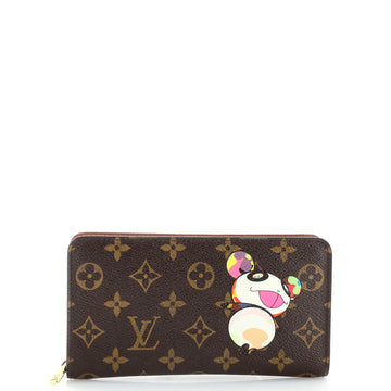 Louis Vuitton Porte-Monnaie Zippy Wallet Limited Edition Monogram Murakami Panda