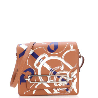 Hermes Eperon d'Or Roulis Bag Printed Swift 18