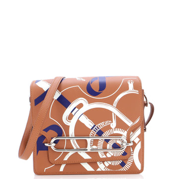 Hermes Eperon d'Or Roulis Bag Printed Swift 18