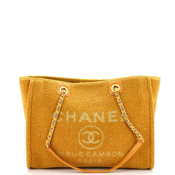 Chanel Deauville Tote Boucle Small
