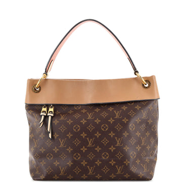 Louis Vuitton Tuileries Hobo Monogram Canvas with Leather