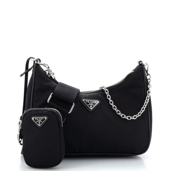 Prada Re-Edition 2005 Shoulder Bag Tessuto Small