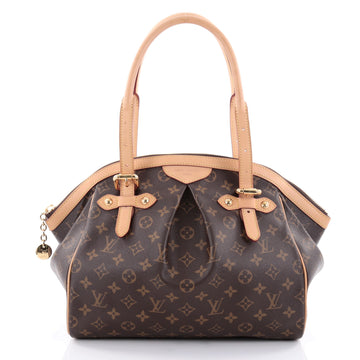 Louis Vuitton Tivoli Handbag Monogram Canvas GM Brown 2410201