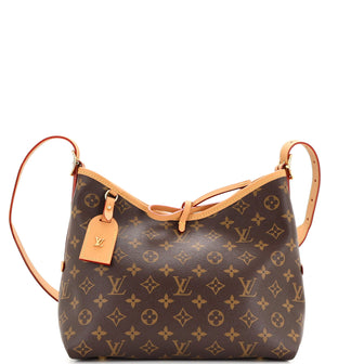 Louis Vuitton CarryAll Hobo Monogram Canvas PM