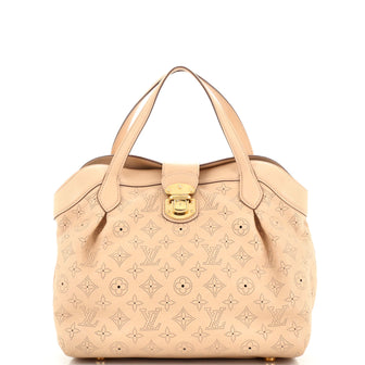Louis Vuitton Cirrus Handbag Mahina Leather PM