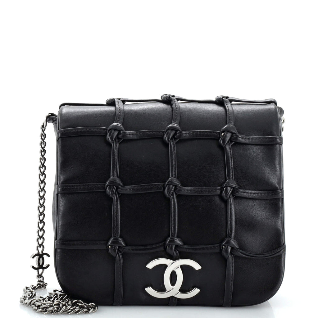 Chanel Rebag Sale Chanel Square Knot Flap Bag Lambskin Small