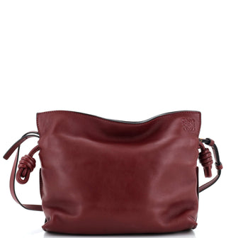 Loewe Flamenco Knot Clutch Leather Mini