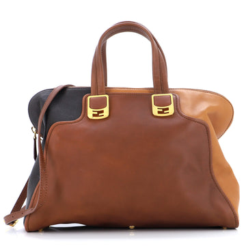 Fendi Chameleon Satchel Leather Large