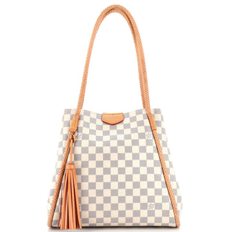 Louis Vuitton Propriano Handbag Damier White