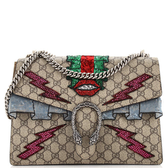 Gucci Dionysus Bag Embellished GG Coated Canvas Medium