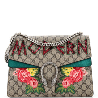 Gucci Dionysus Bag Embellished GG Coated Canvas Medium