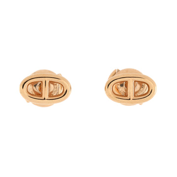Hermes Farandole Stud Earrings 18K Rose Gold Very Small