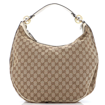 Gucci Twins Hobo GG Canvas Large
