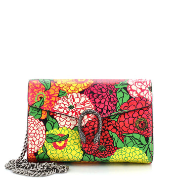 Gucci x Ken Scott Dionysus Wallet on Chain Printed Leather Small