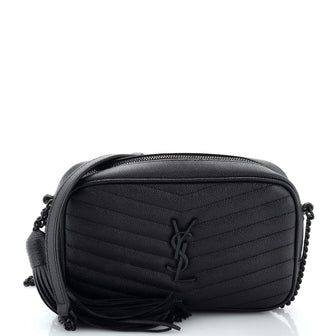 Saint Laurent Lou Camera Bag Matelasse Chevron Leather Mini