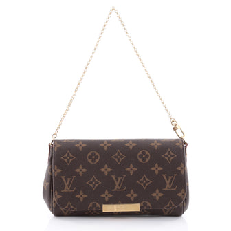 Louis Vuitton Favorite Handbag Monogram Canvas PM Brown 2412304