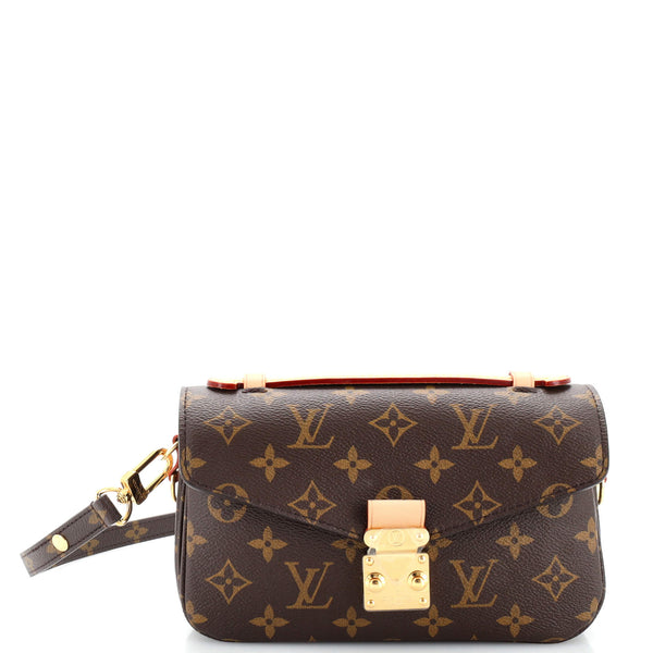 Louis Vuitton Pochette Metis Monogram Canvas East West Brown 2412401