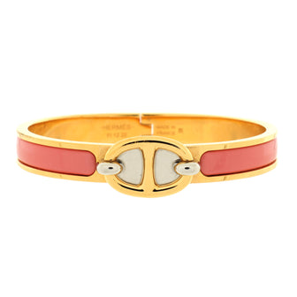 Hermes Mini Clic Chaine d'Ancre Bracelet Metal and Enamel