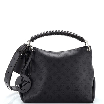 Louis Vuitton Braided Handle Beaubourg Hobo Mahina Leather MM